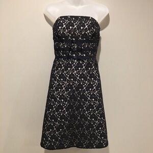 White House Black Market Strapless Dress